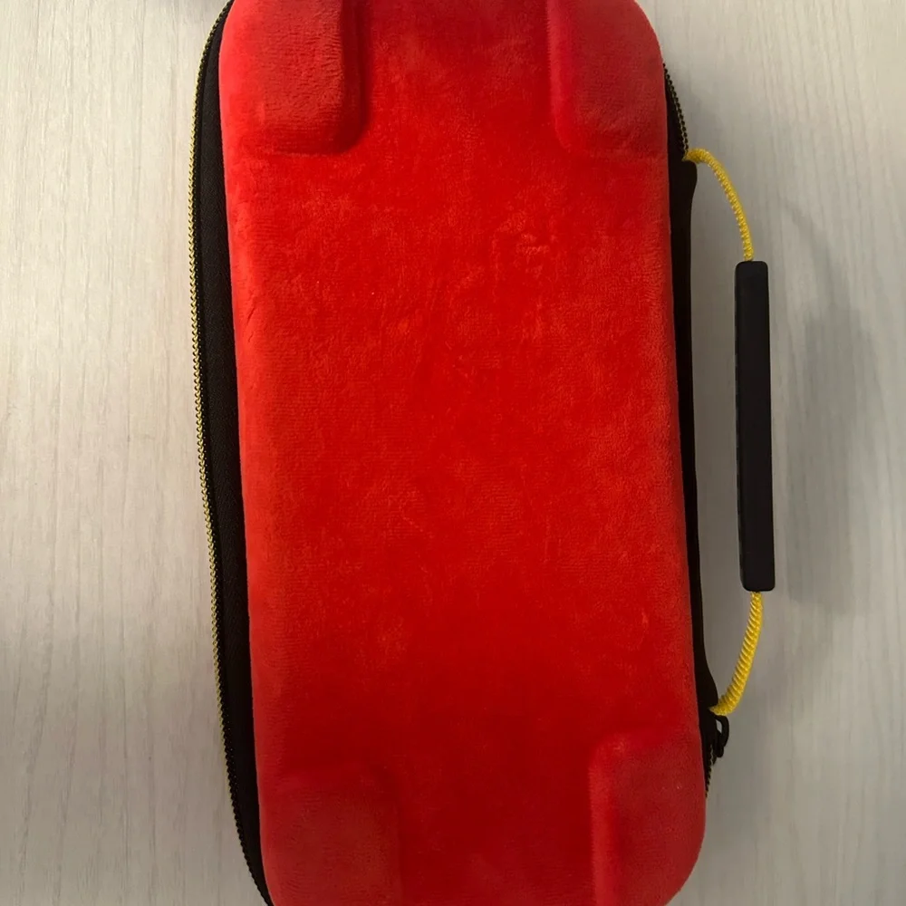 Pikachu Red and Yellow Plush Carry Case